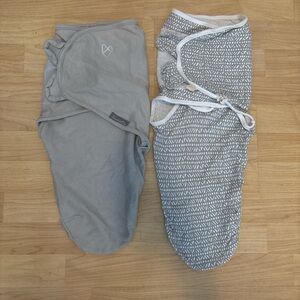 SwaddleMe Soft Gray Baby Swaddle